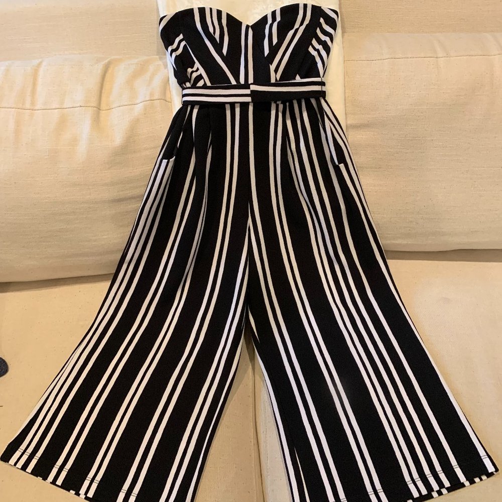 Striped Jumpsuit